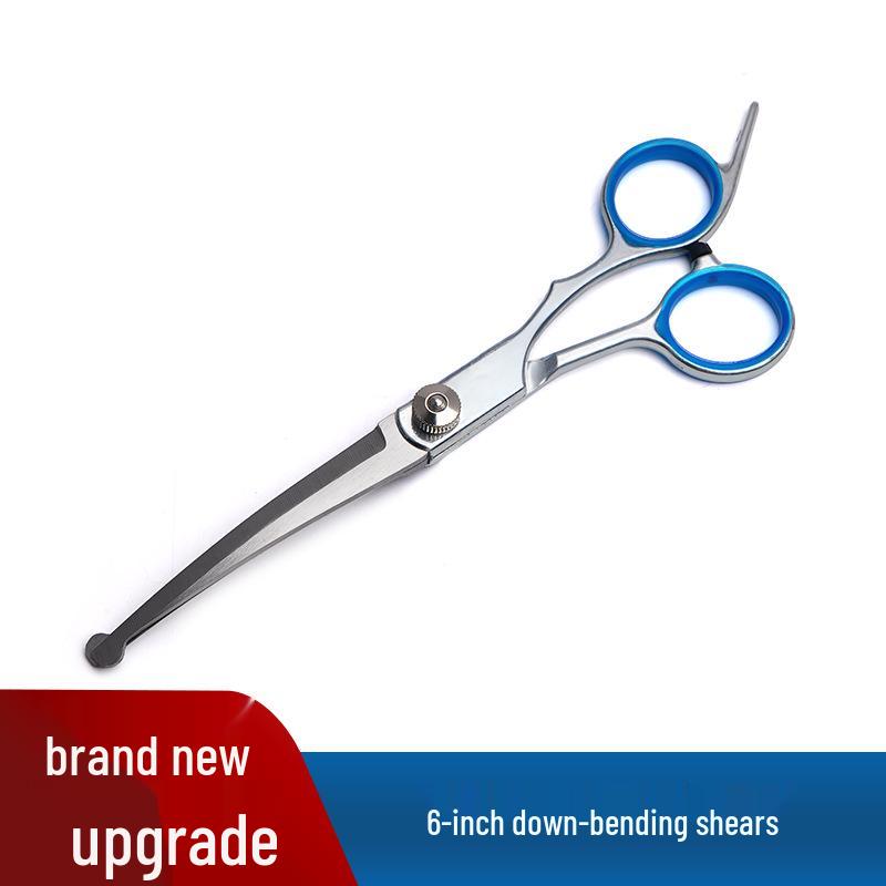 Professional Pet Grooming Scissors Set for Dogs – Ideal for Trimming Teddy, Pomeranian, and Samoyed Coats