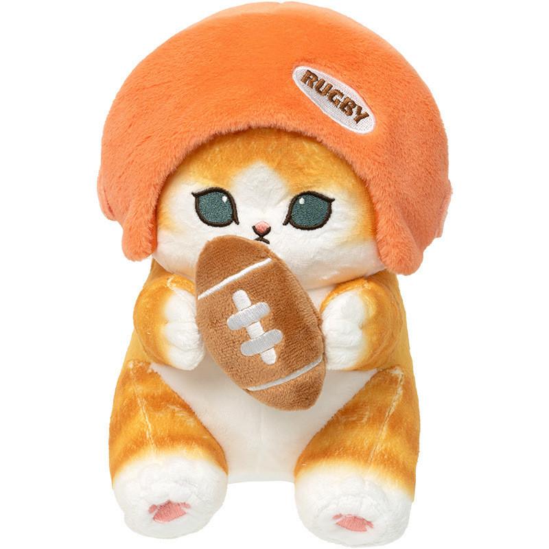 Adorable Mofusand Cat Funsandy Shark Plush Toy For Kids Soft Cartoon Cuddly Doll