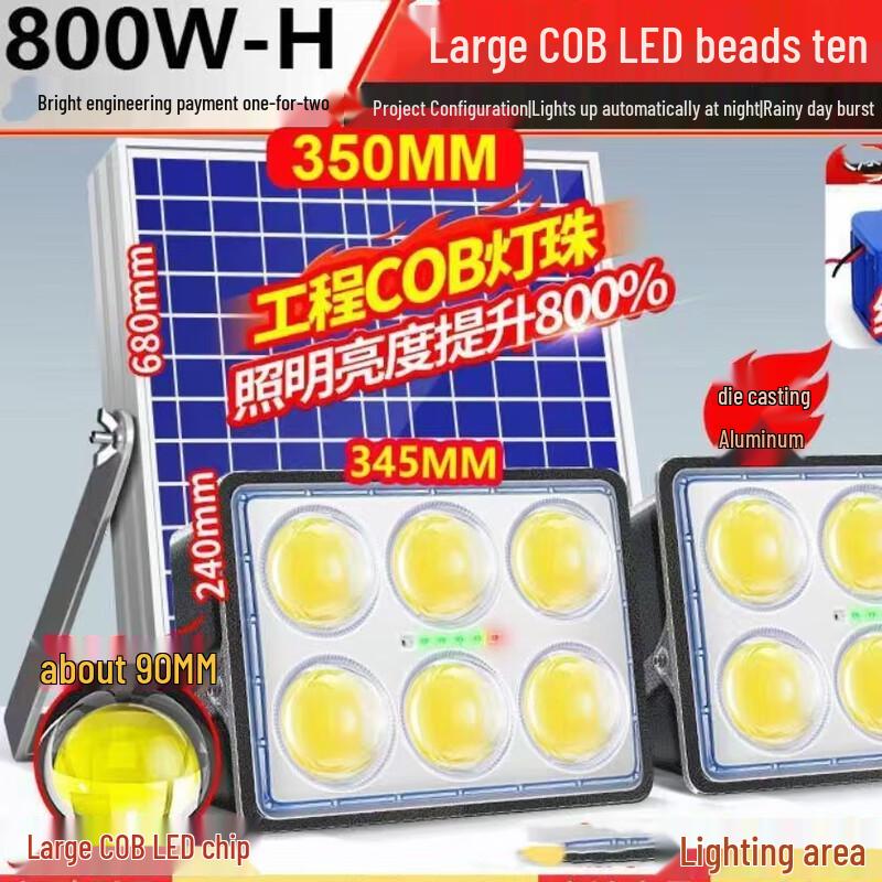 Mibo Solar Powered Courtyard Lamp