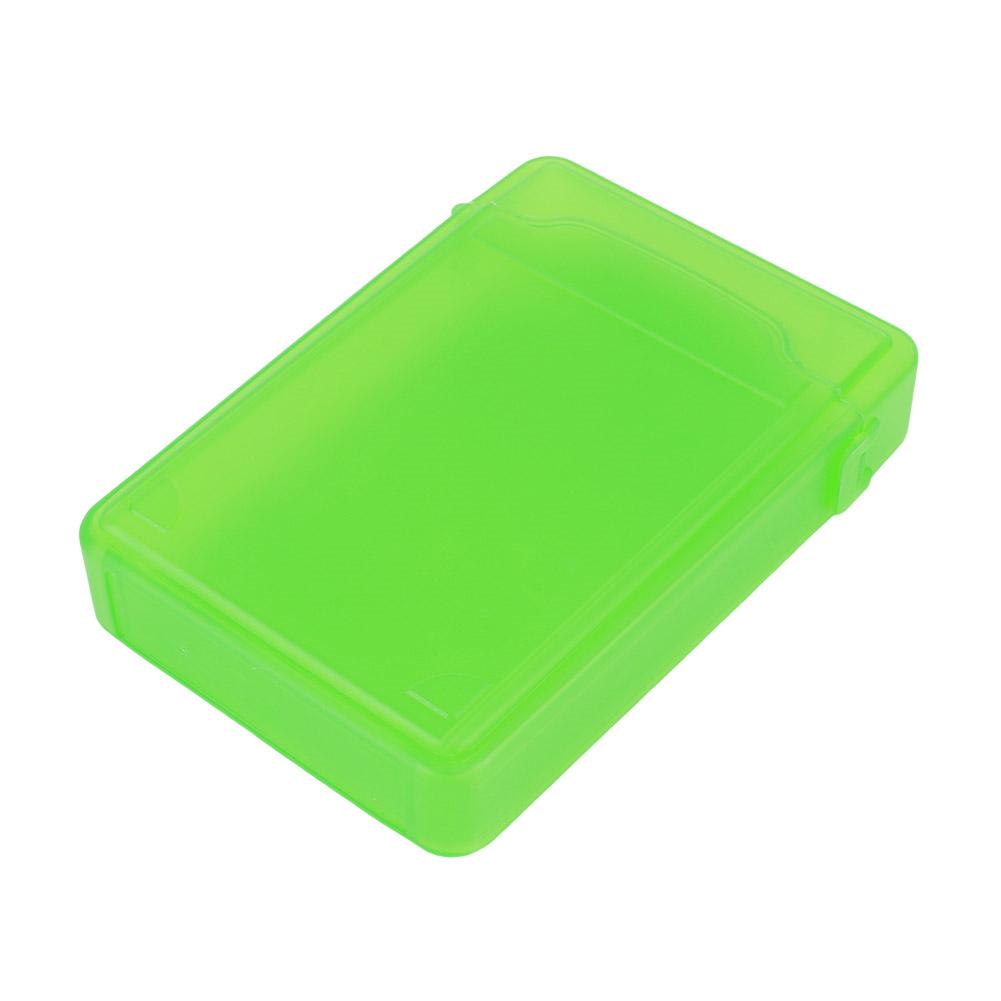 3.5 Inch IDE SATA HDD Hard Drive Disk Storage Box Case Cover Dustproof Plastic External Hard Drive Disk Storage Box Multi Color