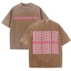 Christian Jesus Loves You Graphic T Shirt Men Women Vintage Washed Oversized Religious Streetwear Bible Verse Short Sleeve Tee