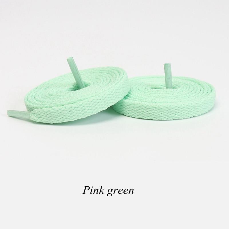 1 para płaskich sznurowadeł klasyczne sznurowadła pasują modne jednolite sportowe sznurowadła codzienne unisex sznurówki do butów akcesoria do butów