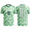 2026 Summer Men Fitness Messi 10 Football T-shirt Short Sleeve Jersey Fashion Oversized Gym Training Tops