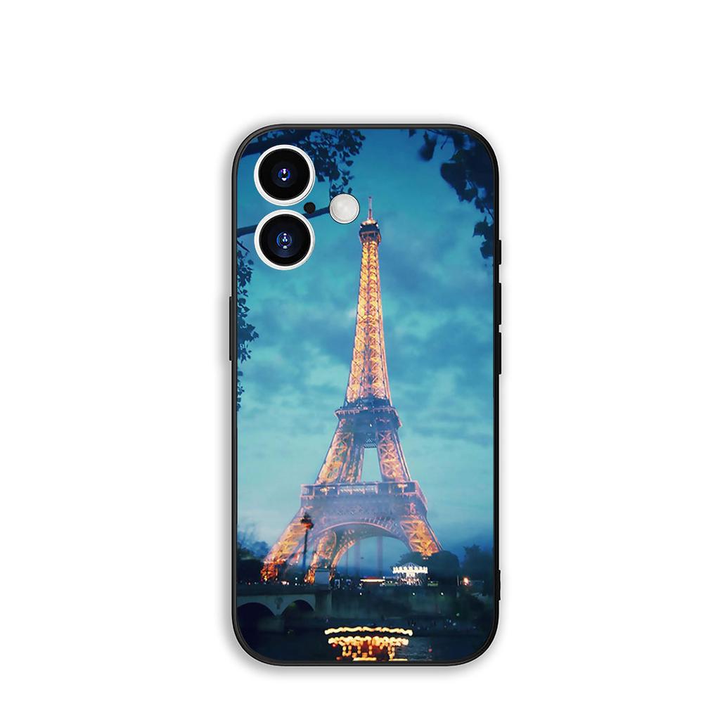 Phone Cover Love Paris Eiffel tower pink Casing for Xiaomi Redmi Note 15 11 9 10 Pro Plus A5 9A 9T 10A 10C 9C NFC 15C 8T Case