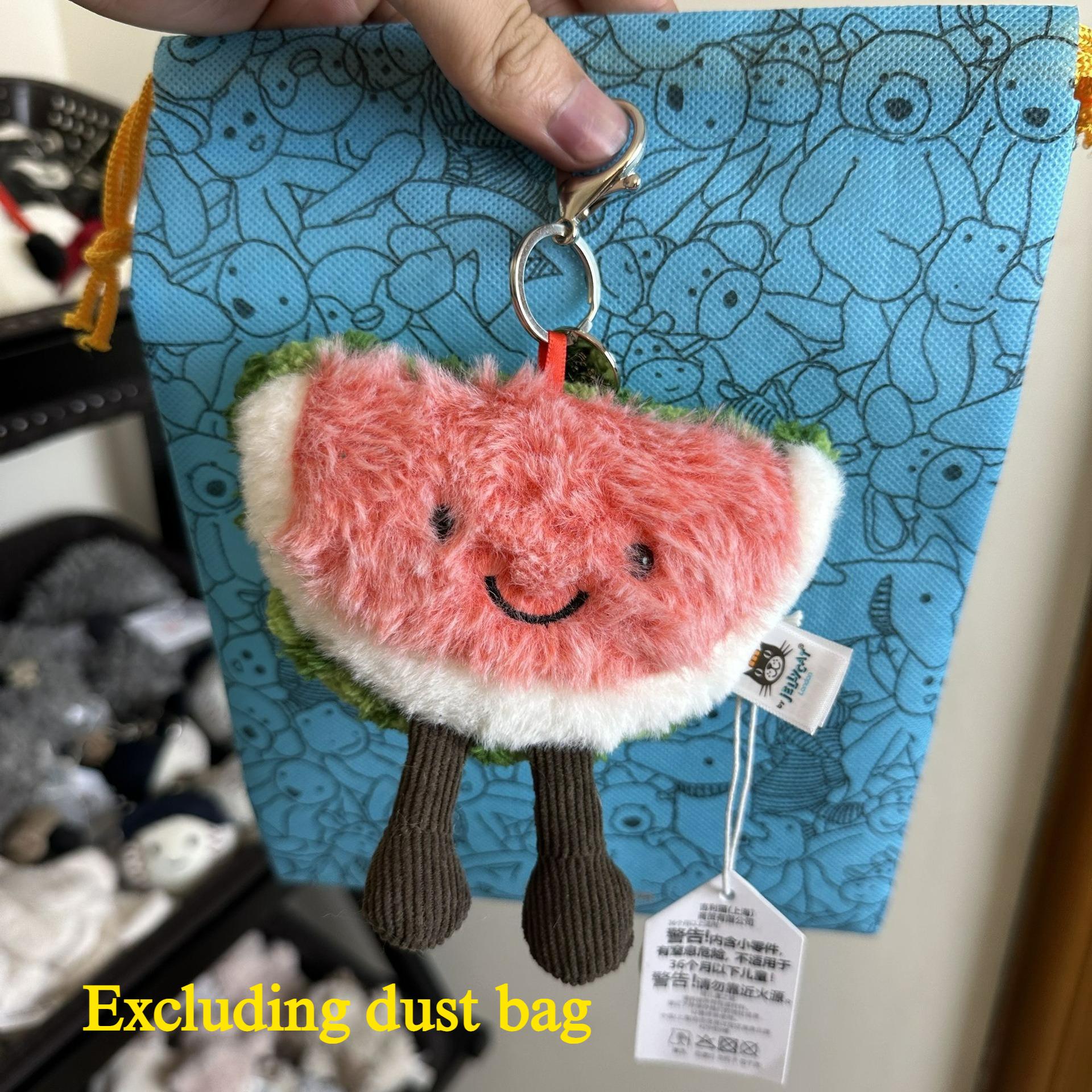 Nieuw Model JC Fun Pluche Speelgoed, Kleine Kers Bedel, Klein Schildpad Pluche Speelgoed, Croissant, Kleine Pinguïn JC Tas Bedel brown
