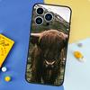 Bull Animal Phone Case For iPhone 17 16 14 13 12 11 15 Pro Max Plus 12 13 mini 16e 17 Air Bumper Cover