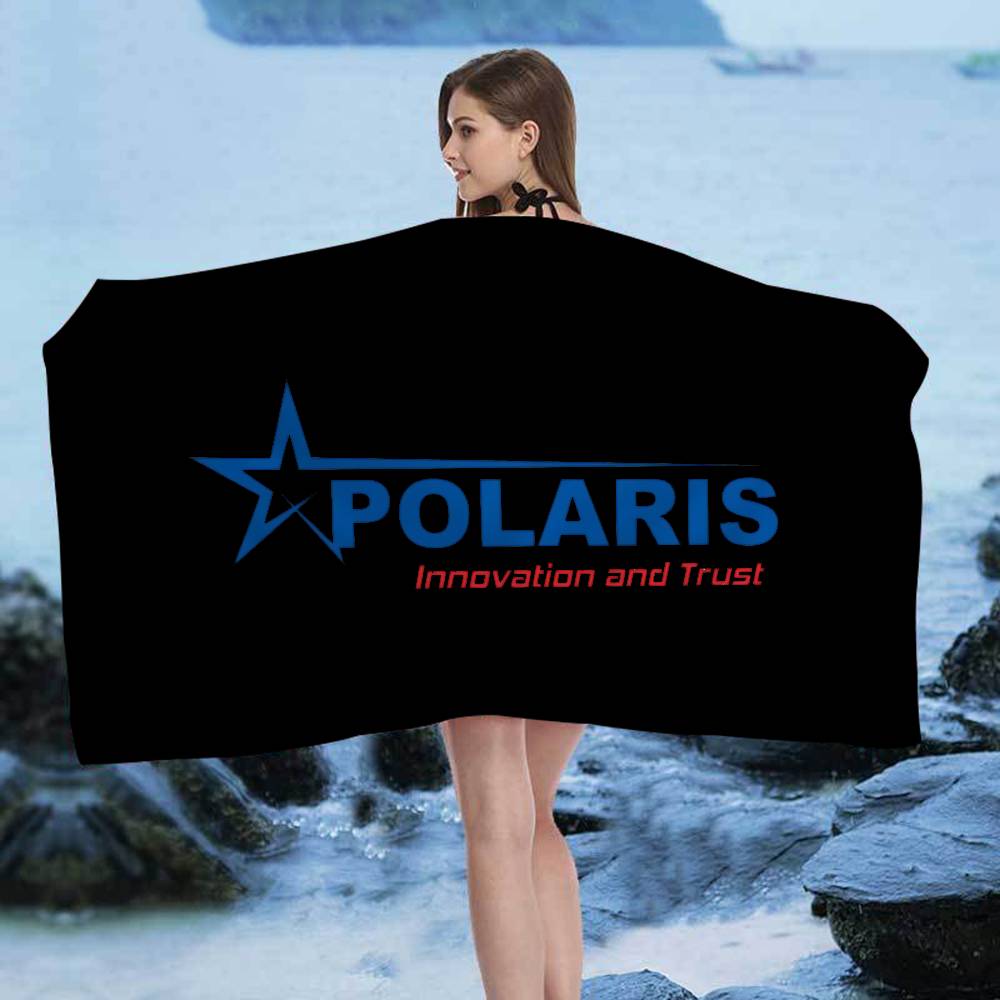 P-Polaris Microfiber Printed Beach Towel Mountain Climbing Yoga Beach Swimming Running Absorbent Soft Towel