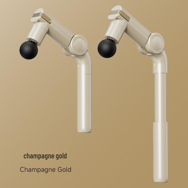 Складной выдвижной профессиональный массажный пистолет с удлиненной ручкой