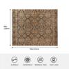 Antique Persian Kirman Rug Print Throw Blanket Luxury St Plush Decorative Sofa Wednesday Decorative Beds Camping Blankets