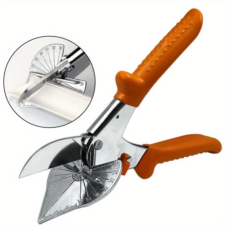 1pcs 45-135 degree PVC plastic multi angle scissors for wire duct hardware, manual wire duct scissors, multi-purpose