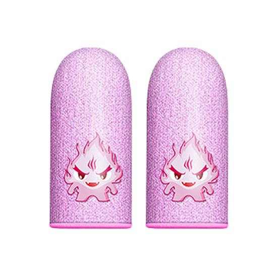 1 Pair Finger Cover Sensitive Screen Fingertip Video Games Touch Luminous Breathable Gloves for Gamers