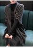 2025 New Style Women's 100% Pure Wool Shawl Cardigan – Autumn/Winter Elegant Knitwear