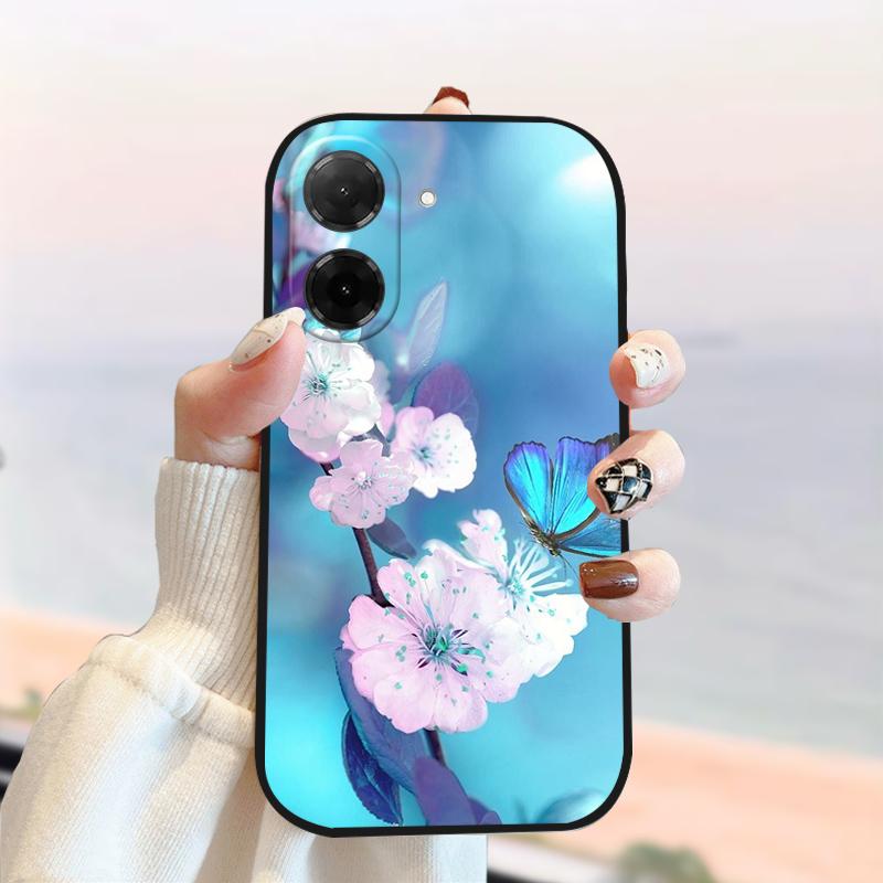 Für Xiaomi Poco C71 Hülle 25028PC03I 25028PC03G Silikon Weiches TPU Handyhülle Hüllen Für Redmi A5 4G Mode Luxus Schutzhüllen