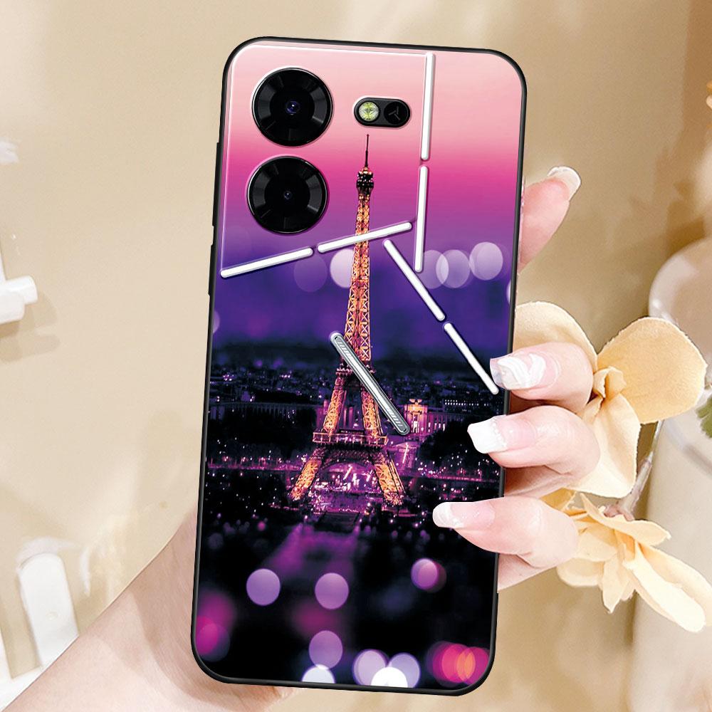 Case For Tecno Pova 5 Pro Coque TPU Soft Silicone Fashion Phone Funda For Tecno Pova 5 Cute Bumper Back Cover Cool Capa Marble