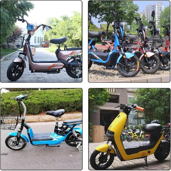 14X2.125 Tubeless Tire, 14 X 2.125 Electric Bike Tire with Angled Valve for 14 Inch Electric Folding Bike, E-Bikes and E-Scooters