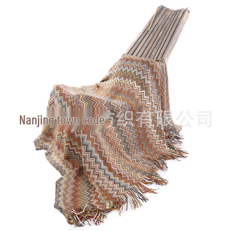 Bohemian Ethnic Tassel Sofa & Bed Throw Blanket