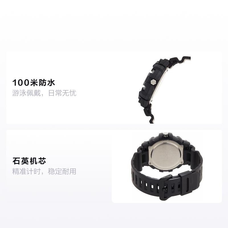 Casio YOUTH Series-disc Three-hand Fashion Sports Watch 100m Waterproof Quartz Movement Resin Strap Japanese and Korean Watch Men's Watch MW-610H-1AV