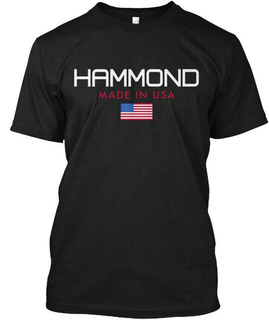 Hammond Made In Usa T-Shirt Made in the USA Size S to 5XL Unisex T-Shirt S