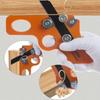 1pc Manual Edge Banding Trimmer, Veneer Edge Cutter Tool, Carpentry Chamfer Plane, Manual Planer Wood Chamfering Fillet Scraper