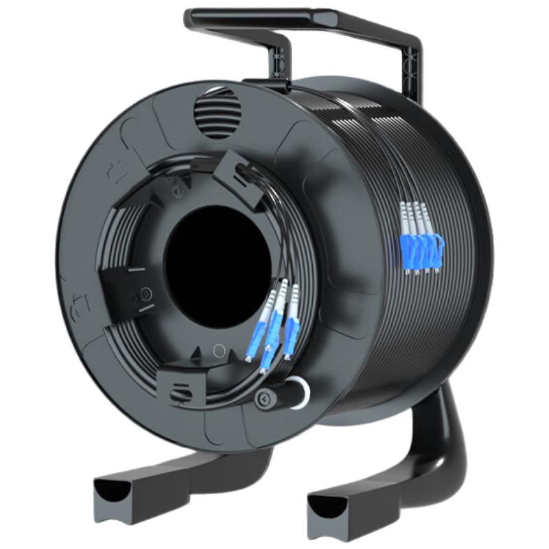 

AIENKIS AK-YF6-150S Outdoor Armored Field Optical Cable with Reel