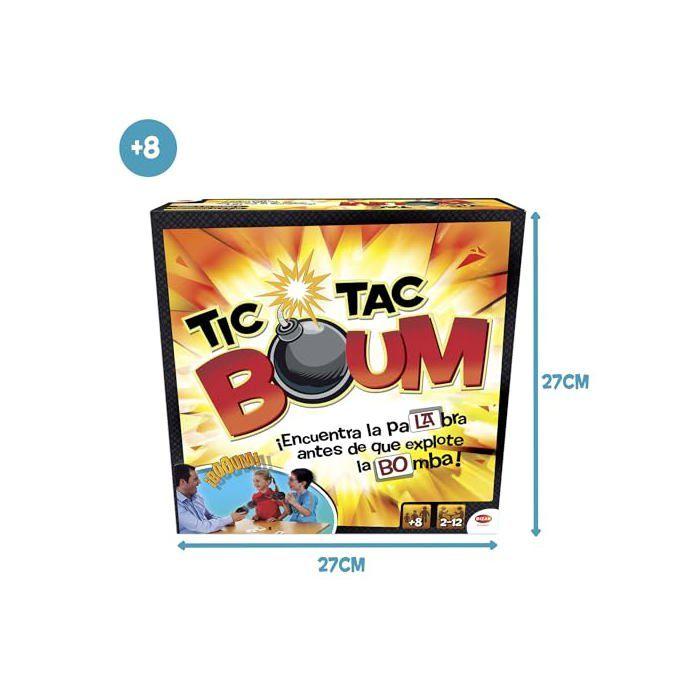 Educational Board Game - Bizak - Tic Tac Boum - From 8 Years Old - 2 To 12 Players - Language Skills