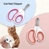 Professional Nail Clippers for Cat and Small Dog, Stainless Steel Nail Clippers for Puppies, Pet Nail Clippers