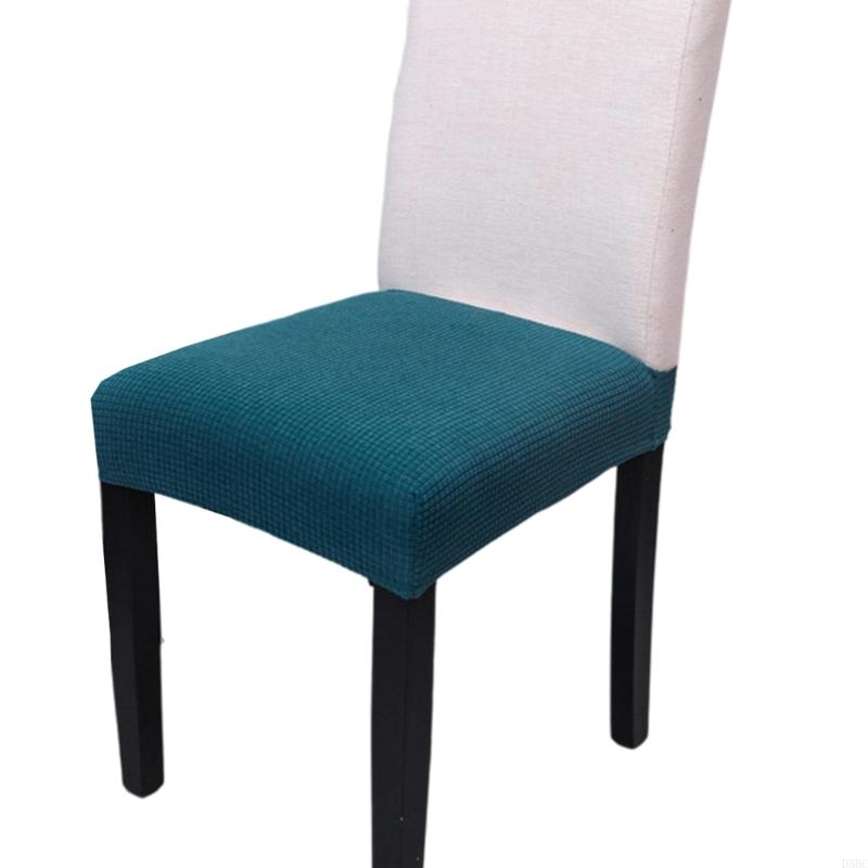 

High Stretch Dining Chair Cover Liquid Protective Polyester Elastics Fabric