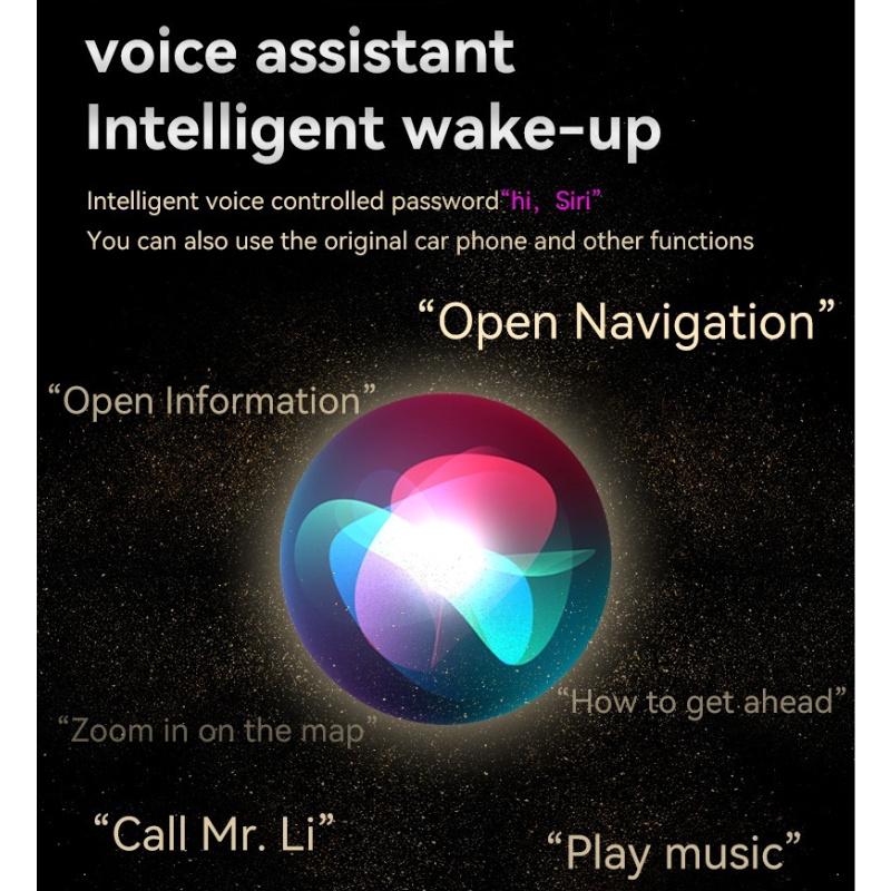 3-in-1 Kabelgebundener zu Drahtloser CarPlay-Adapter für Airplay Android Auto MirrorLink Bluetooth+ WLAN USB-Dongle Auto-KI-Box