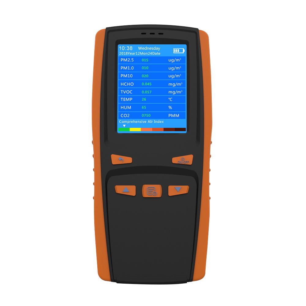 Formaldehyde, CO2, PM2.5 Detector & Thermohygrometer