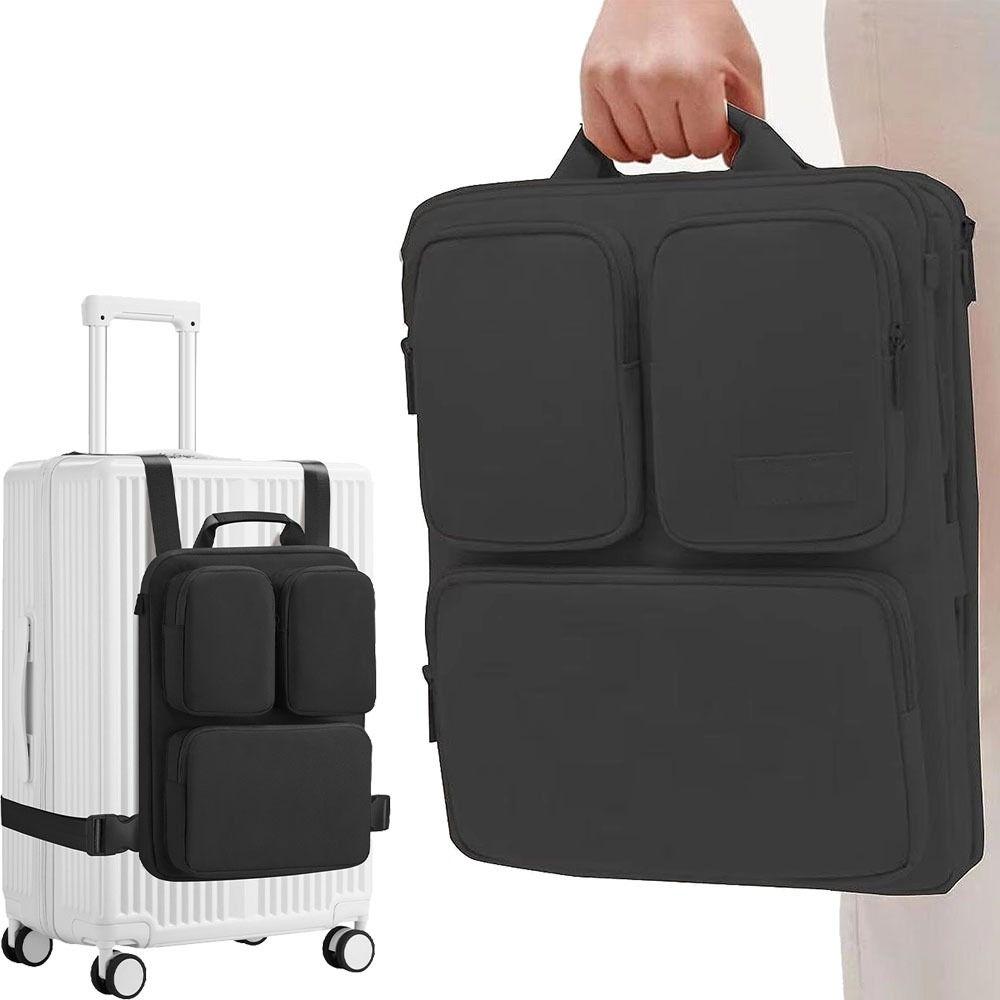 Large Capacity Boarding Case Hanging Bag Expansion Over Luggage Organizer for Suitcase  Clothes