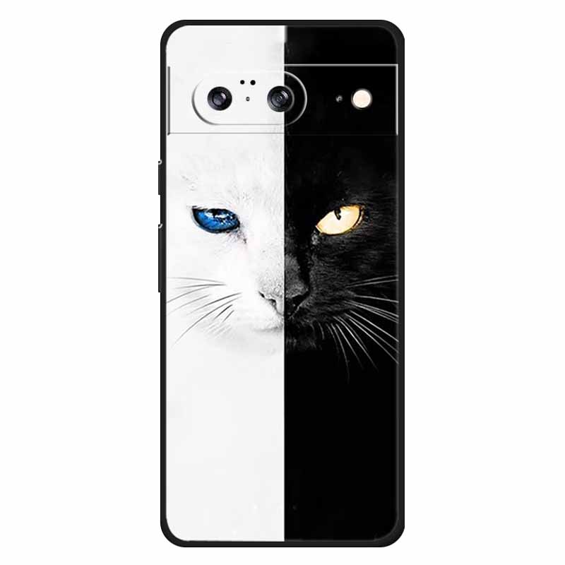 Für Google Pixel 8 / 8pro Hülle Weiches Silikon Löwe Eule Luxuriöse Rückabdeckungen Für Google Pixel 8 Pro Hüllen Pixel8 Cartoon Schalen