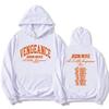 A LITTLE VENGEANCE Tour 2026 Hoodies Sängerin Jessie Reyez Design Print Sweatshirt Langarm Mode Kapuzenpullover Lässiges Oberteil