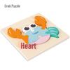 3D Wooden Puzzle Blocks for Toddlers: Educational Snap Fit Toys for Ages 3-6, Boys and Girls