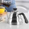Exact Thermometer Gooseneck Kettle 304 Stainless Steel Drip Coffee Kettle Tea Pot  Cafeterias