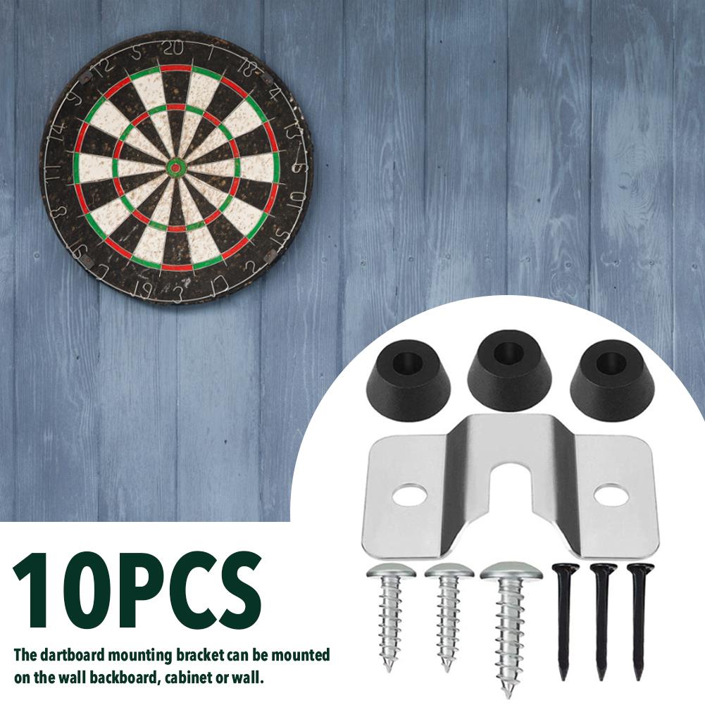 Dart Board Wall Bracket Mounting Stand Kit Wall Mounted Hanging Dartboard Set With Screw Hook Accessories For Cabinet wall