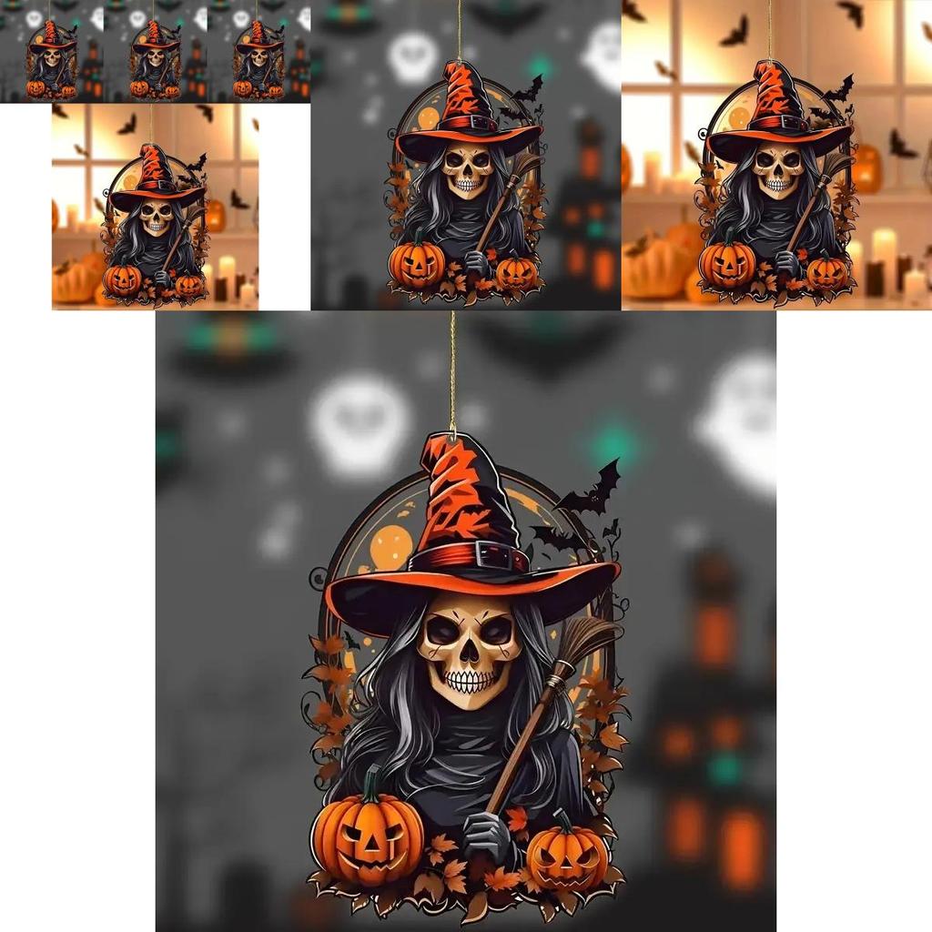 Festive Cartoon Style Pumpkin Person Hanging Ornament For Halloween Party Decor