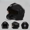 Motorcycle Helmet Double Mirror Windproof Sun Protection Riding Helmet Electric Vehicle Helmet Ear Protection Can Be Detached