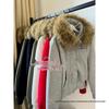 [Quilted Warmth] Women's Detachable Fur Collar Jacket: Autumn/Winter Korean Style, Casual Loose Fit, Short Trendy