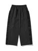 HELEMENT Women'S Eyelet Wide Pants (Black)