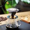 Handle with Stand Holder Reusable Cone Strainer Coffee Filter Drip Tools Pour Over Coffee Dripper