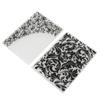 2Pcs Plastic Embossing Folders Flower Leaves Durable Plastic Easy Operation Wide Application Embossing Template Folders