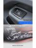 Real Carbon Fiber Gear Shift Frame for Volvo XC60/S60/V60: Center Console Panel Interior Sticker