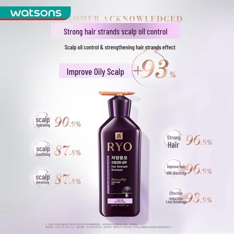 Ryo Hair Strengthening & Nourishing Shampoo