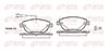 Remsa 0859.12 Brake Pad Set, Disc Brakes