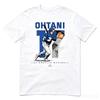2026 Shohei Ohtani Coton Nouveau T-shirt Étoile de Baseball High Street T-shirt Respirant Haut Col Rond Adulte T-shirts Décontractés Streetwear