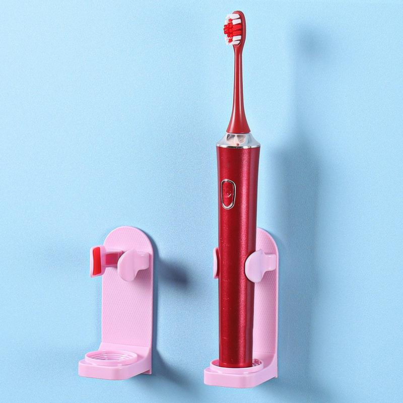Electric Toothbrush Holder Wall Mount Elastic Hold Protect Toothbrush Handle