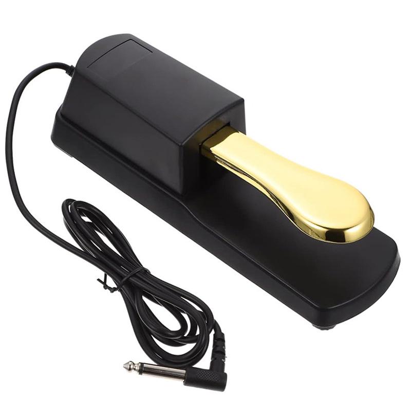 

Universal Silent MIDI Sustain Pedal for Digital Pianos, Keyboards, and Synthesizers