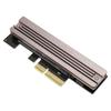 M.2 NVMe SSD To PCIE 4.0 Adapter Card 64Gbps Support X4 X8 X16 Slot SSD Expansion Card for 2280 2260 2242 2230 SSD