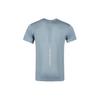 Asics Breathable Comfortable Round Neck Sports Short Sleeve T-Shirt Men Tops Gray Blue 2031E116-400