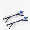 Blue Light Blocking Reading Glasses Women Men Presbyopia Eyeglasses HD Lens +1.0 To +4.0 Stylish Cutting Frame